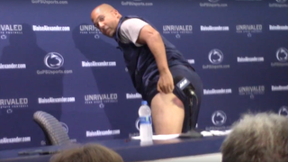 And Now, James Franklin's Dark Purple Butt